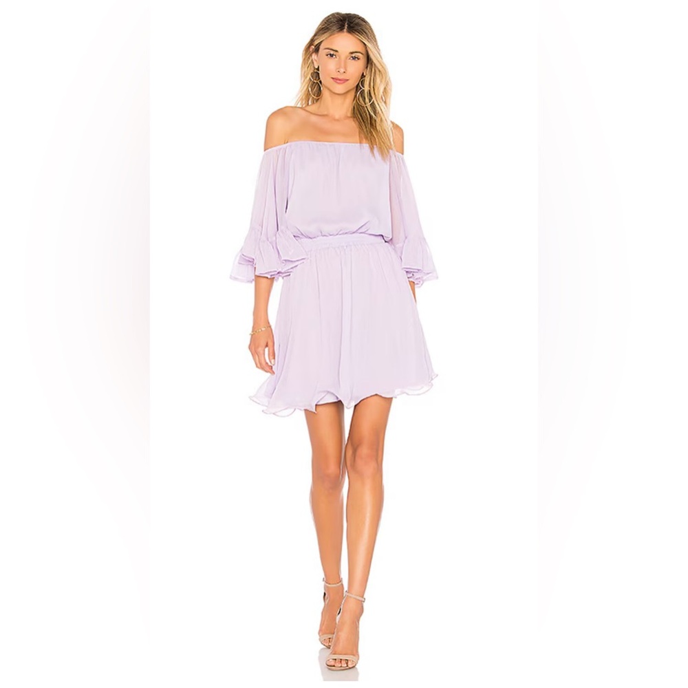 Revolve Endless Rose Ruffle Mini Dress - Picture 2 of 4